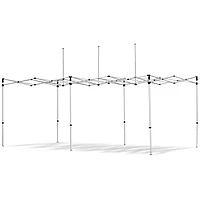 Coated Steel Sublimated Gazebo 6m x 3m -  1 Short Full-Wall Skin