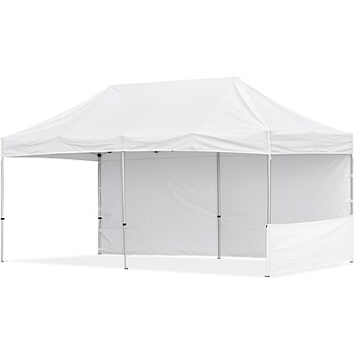Coated Steel Sublimated Gazebo 6m x 3m - 1 Short Half-Wall Skin - 1 Long Full Wall Skin
