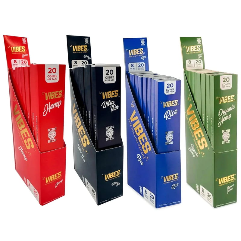 VIBES CONES KING SIZE 20/8