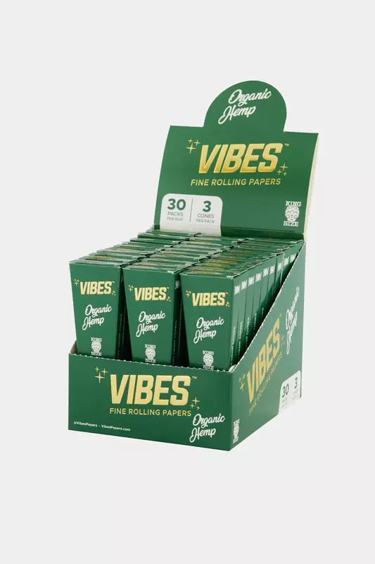 VIBES CONES ORGANIC HEMP