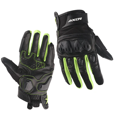 AXOR GLOVES F/F VIPER BLACK NEON GREEN L