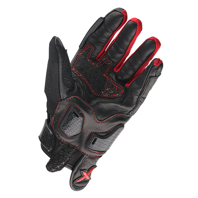 AXOR GLOVES F/F VIPER BLACK RED XL