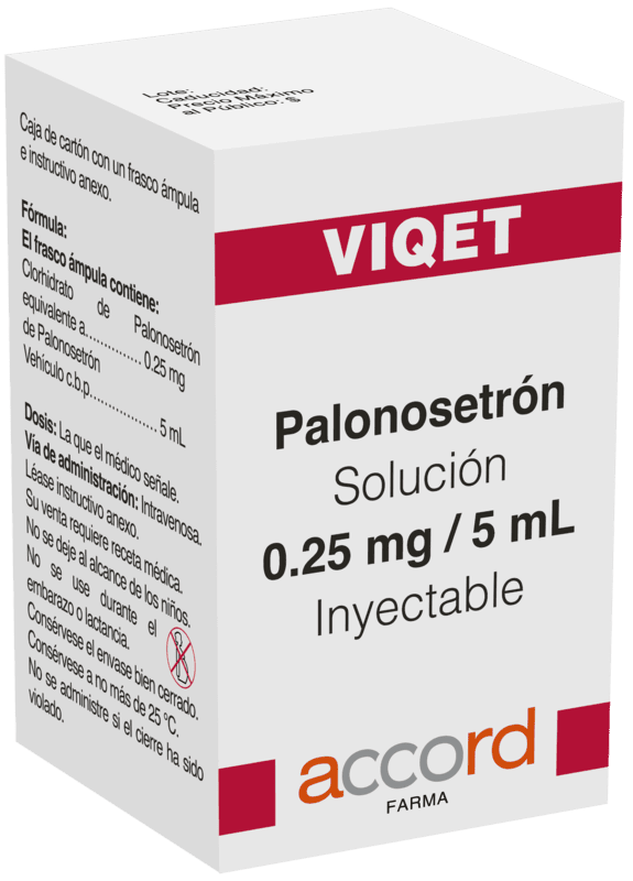 VIQET(Palonosentrón).25mg/5ml,FRACCIV,155M2021SSAIV