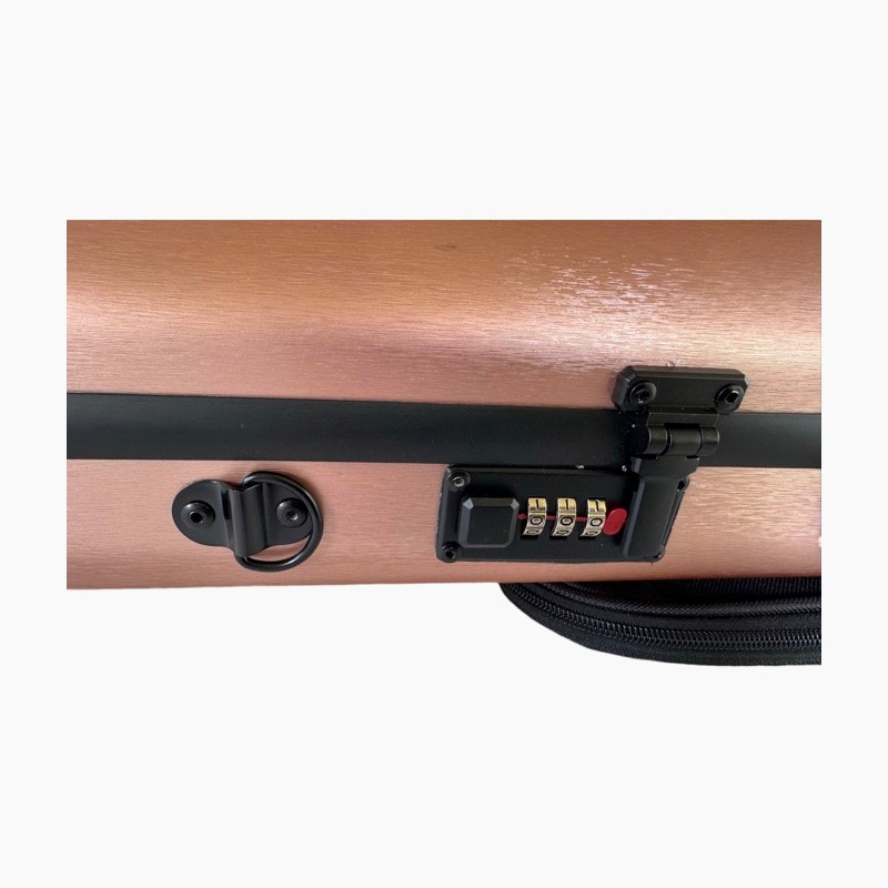 Copy of Violin Case, 4/4 Size, Oblong, Rose Gold Look, Professional Quality