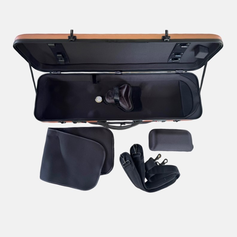 Copy of Violin Case, 4/4 Size, Oblong, Rose Gold Look, Professional Quality