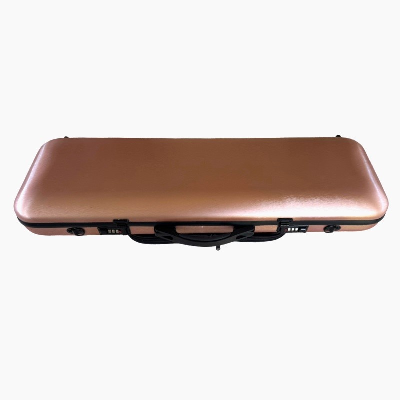 Copy of Violin Case, 4/4 Size, Oblong, Rose Gold Look, Professional Quality