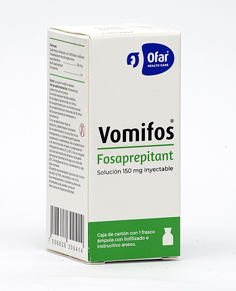 VOMIFOS (Fosaprepitant) Solución 150 mg