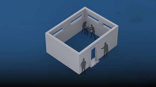 Violent Person Extraction Room Kit