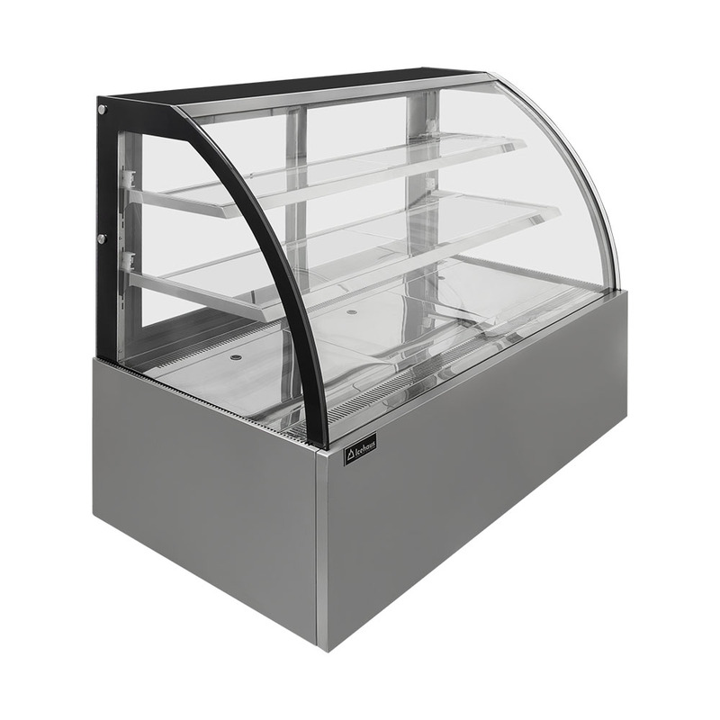 Vitrina Pastelera Curva 150 cm
