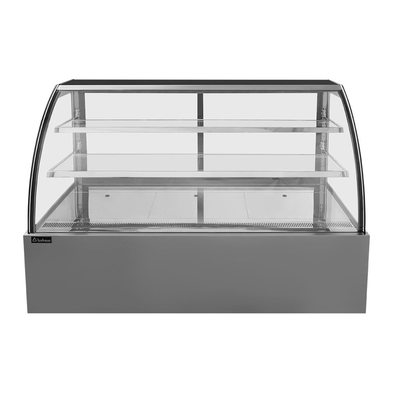 Vitrina Pastelera Curva 180 cm