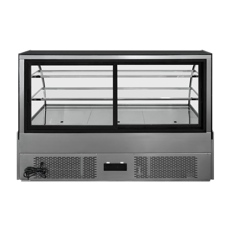 Vitrina Pastelera Curva 180 cm