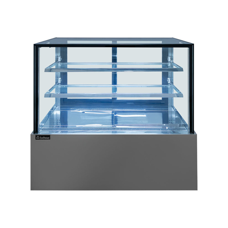 Vitrina Pastelera Plana 120 cm