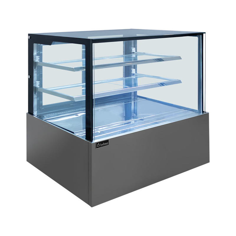 Vitrina Pastelera Plana 120 cm