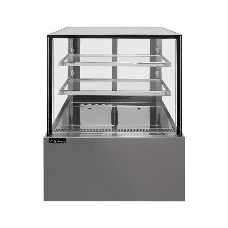Vitrina Pastelera Plana 90 cm