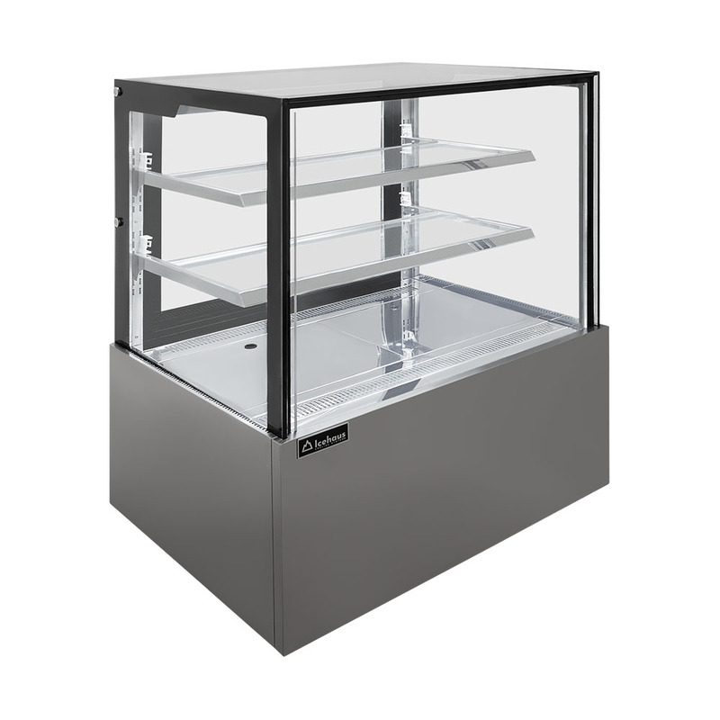 Vitrina Pastelera Plana 90 cm