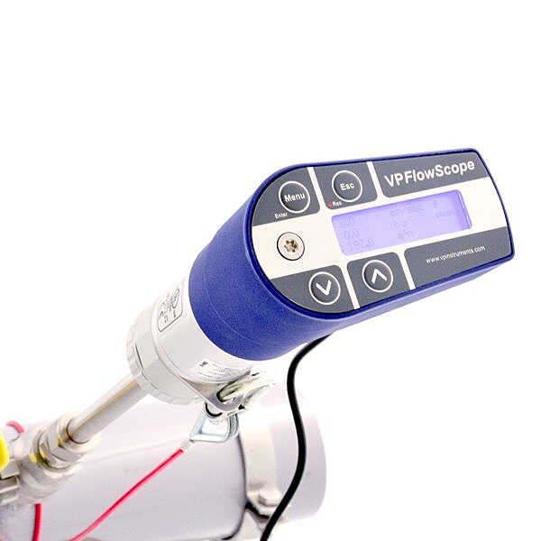 Compressed Air Flow Meter CFM - VPFlowScope DP Flow Meter - Insertion Thermal Mass VP Instruments Compressed Air Flow Meter CFM - VPFlowScope DP Flow Meter - Insertion Thermal Mass VP Instruments