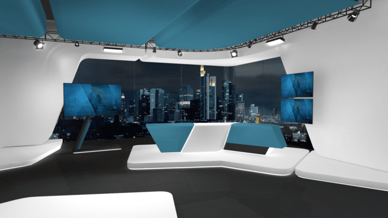 Ross Video CTS-CS-XPN-60NWSVR Full Virtual Set Using Two Anchor Positions