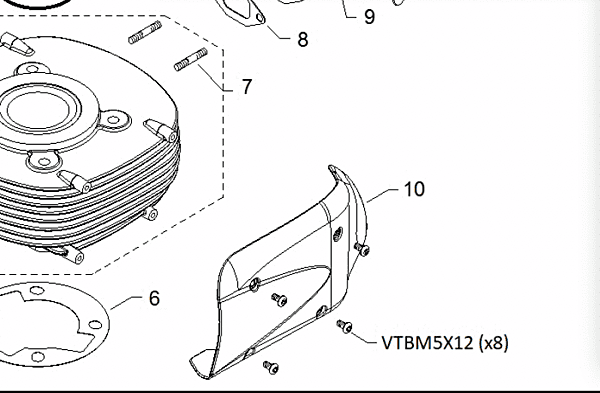 Birel Art CONVEX SCREW