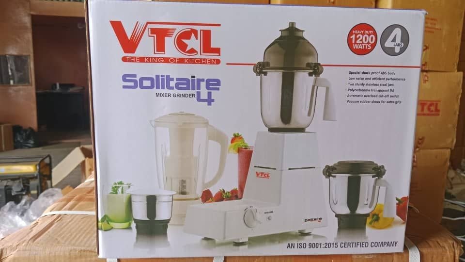 VTCL SOLITAIRE 4JAR GRINDER  - 1200W