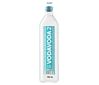 VODAVODA 2 750 mL GLASS 1/6 - Sparkling Natural Water