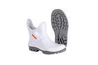 Shova White Grey Fishing Gumboot