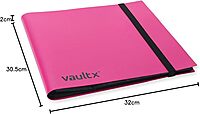 VAULT X 12-POCKET BINDER 480 CARDS
