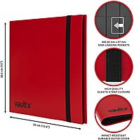 VAULT X 12-POCKET BINDER 480 CARDS