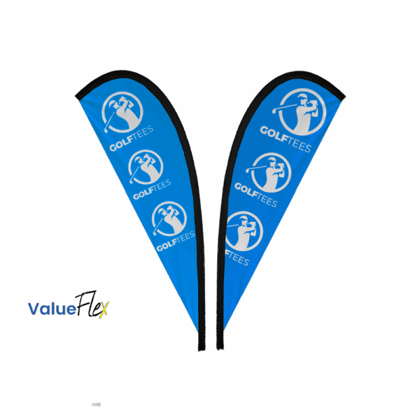 ValueFLEX Teardrop Banner 2m Double sided, Skin Only