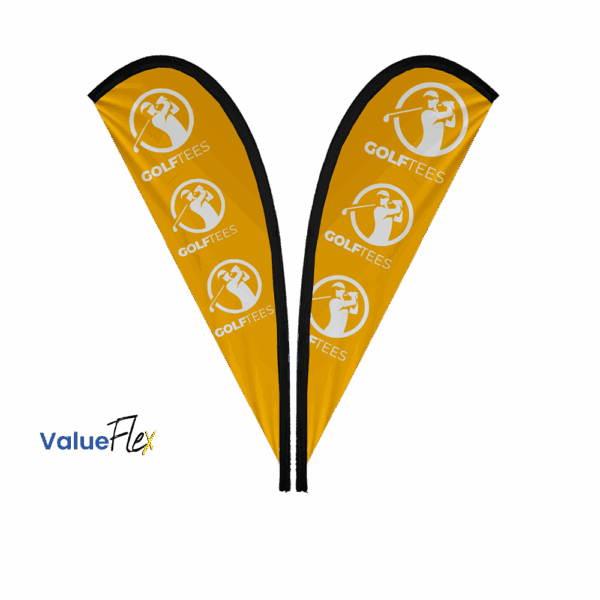 ValueFLEX Teardrop Banner 3m Double sided, Skin Only