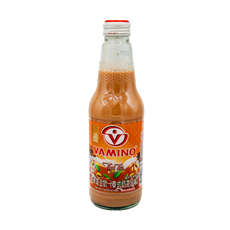 24478 Vamino Thai Tea Flavour Soy Milk 300ml X 24