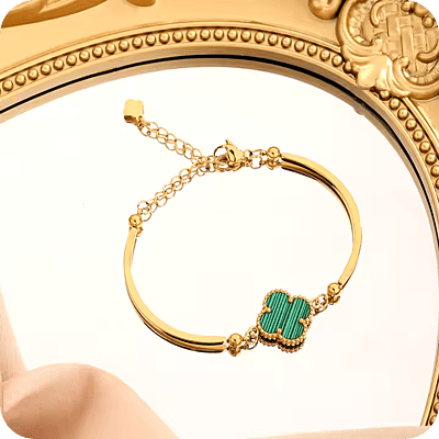 Van Cleef Dupe - Green Clover