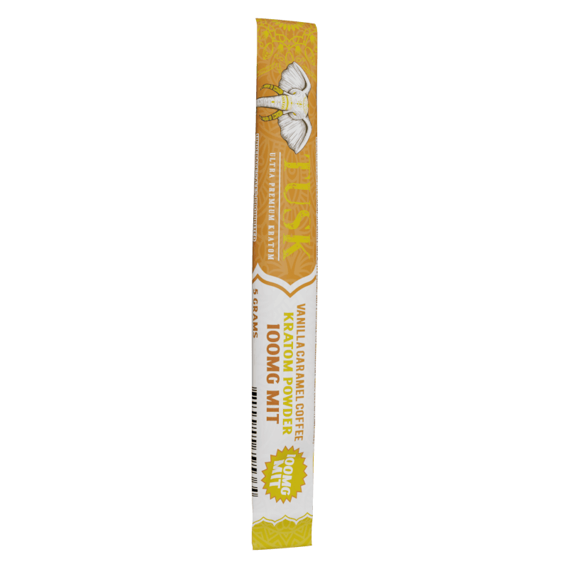 Tusk Kratom Powder Packet Vanilla Caramel Coffee Tusk Kratom Powder Packet Vanilla Caramel Coffee