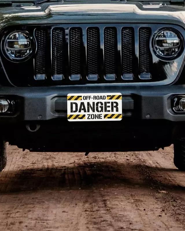 Vanity License Plate