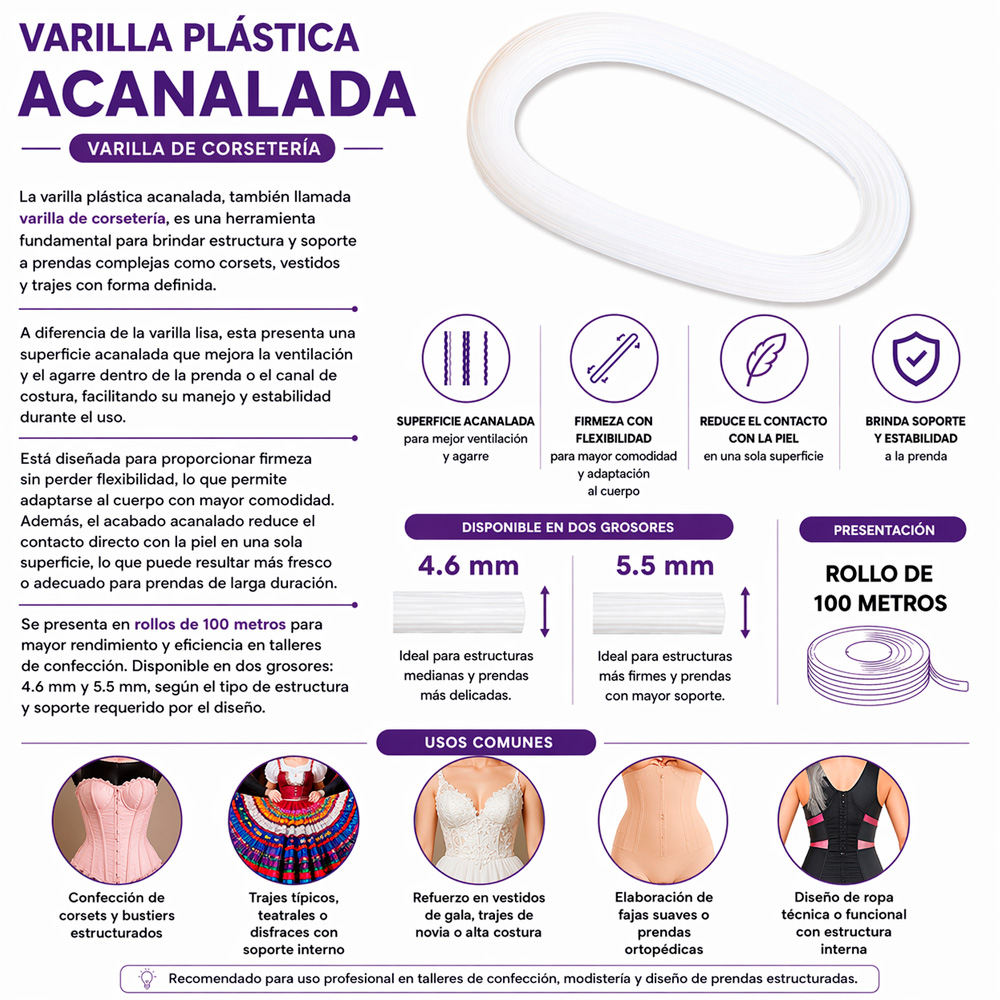 Varilla Acanalada 5.5Mm Rollo X 100 Metros