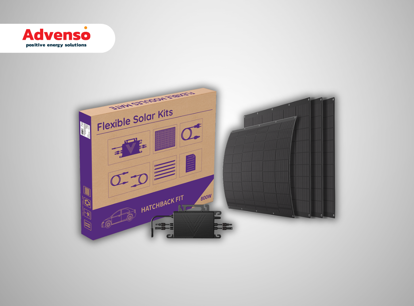 Balkon zonnepanelen VaySunic Flex Kit Balkon zonnepanelen VaySunic Flex Kit