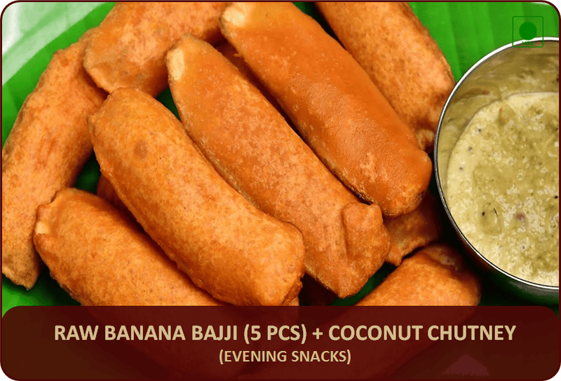 DES - Raw Banana Bajji - 5 Pcs