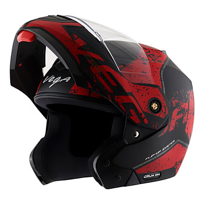 VEGA CRUX DX VICTOR DULL BLACK RED C/V (M)