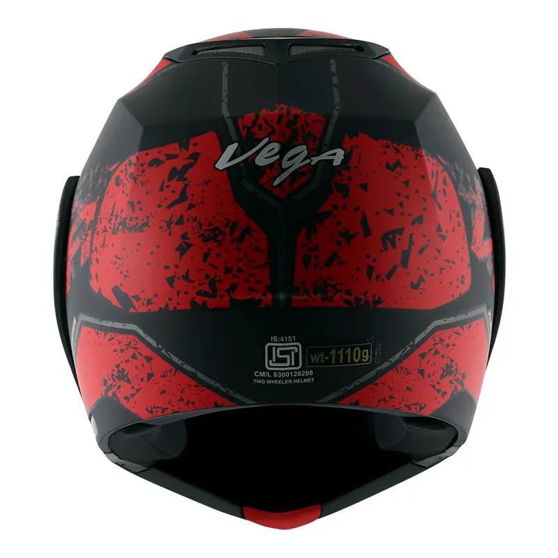 VEGA CRUX DX VICTOR DULL BLACK RED C/V (M) VEGA CRUX DX VICTOR DULL BLACK RED C/V (M)