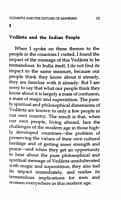 Vedanta and the Future of Mankind Vedanta and the Future of Mankind