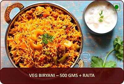 Veg Biryani - 500 Gms