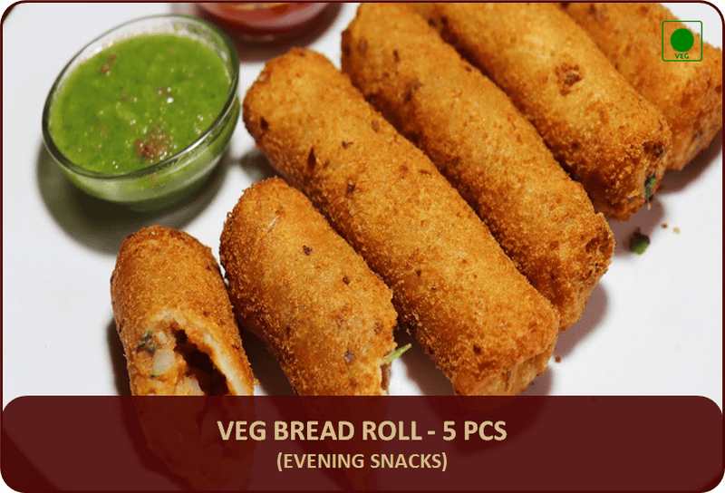 DES - Veg Bread Roll - 5 Pcs DES - Veg Bread Roll - 5 Pcs