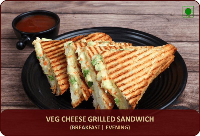 Veg Cheese Grilled Sandwich