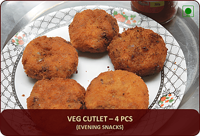 DES - Veg Cutlet - 4 Pcs DES - Veg Cutlet - 4 Pcs