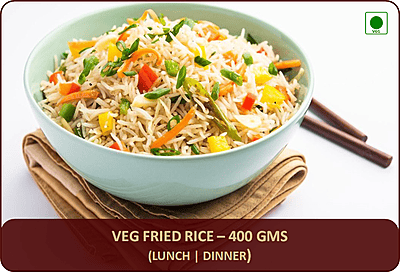Veg Fried Rice - 400 Gms