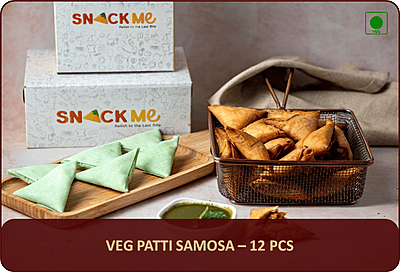SM - Veg Patti Samosa - 12 Pcs