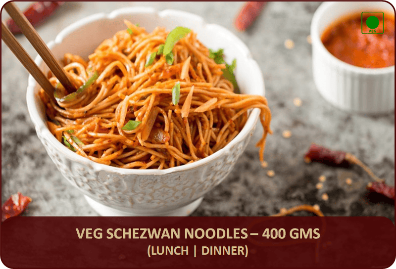 Veg Schezwan Noodles - 400 Gms Veg Schezwan Noodles - 400 Gms