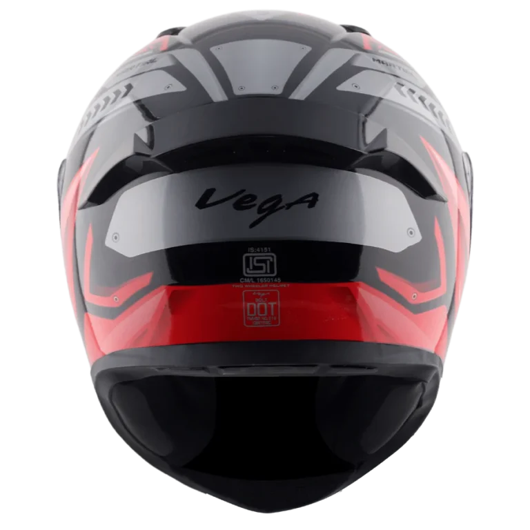 VEGA BOLT MARTIAL DULL BLACK RED M/V (L) VEGA BOLT MARTIAL DULL BLACK RED M/V (L)