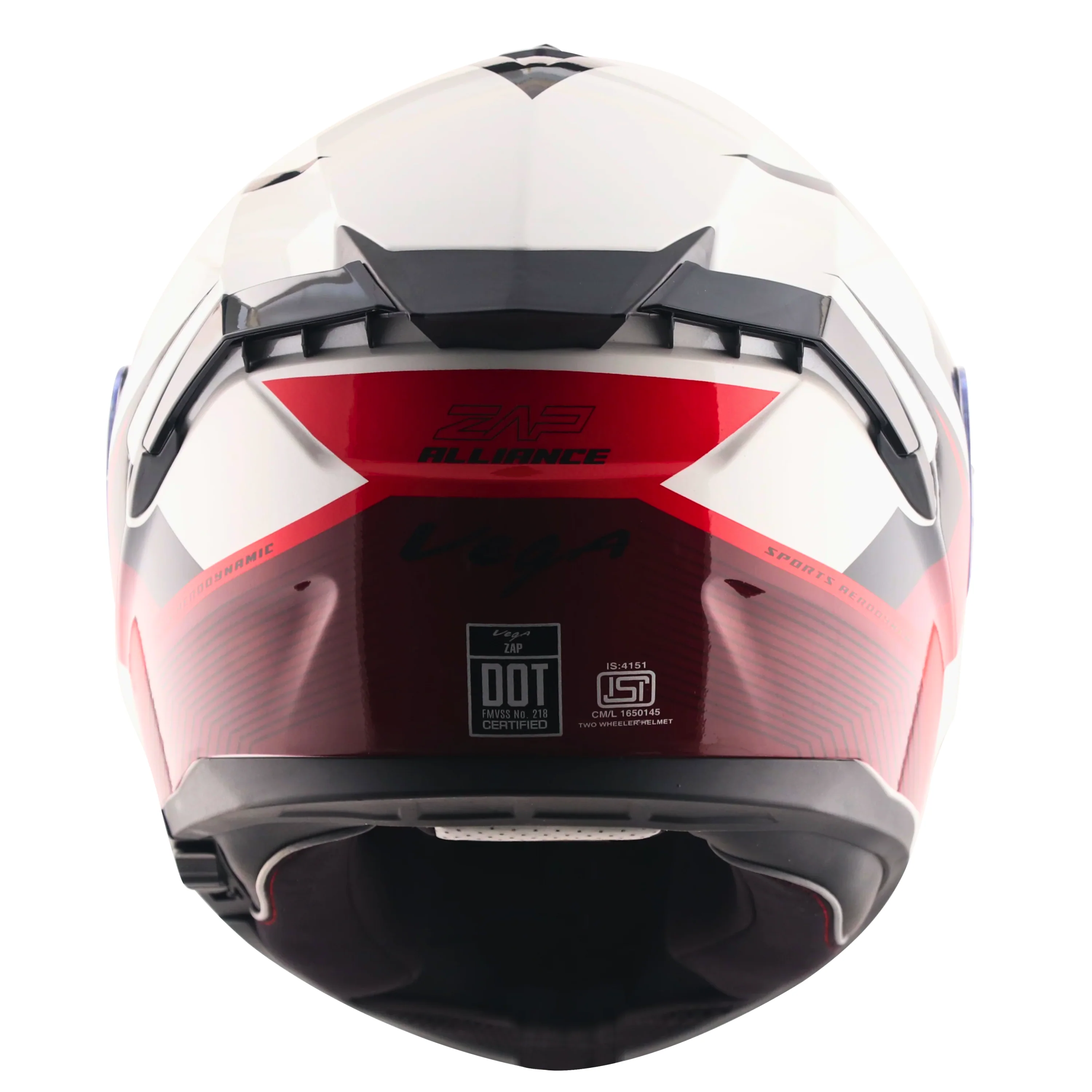 VEGA ZAP ALLIANCE WHITE/RED D/V (L) VEGA ZAP ALLIANCE WHITE/RED D/V (L)