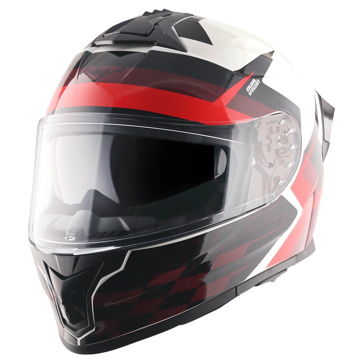 VEGA ZAP ALLIANCE WHITE/RED D/V (L) VEGA ZAP ALLIANCE WHITE/RED D/V (L)