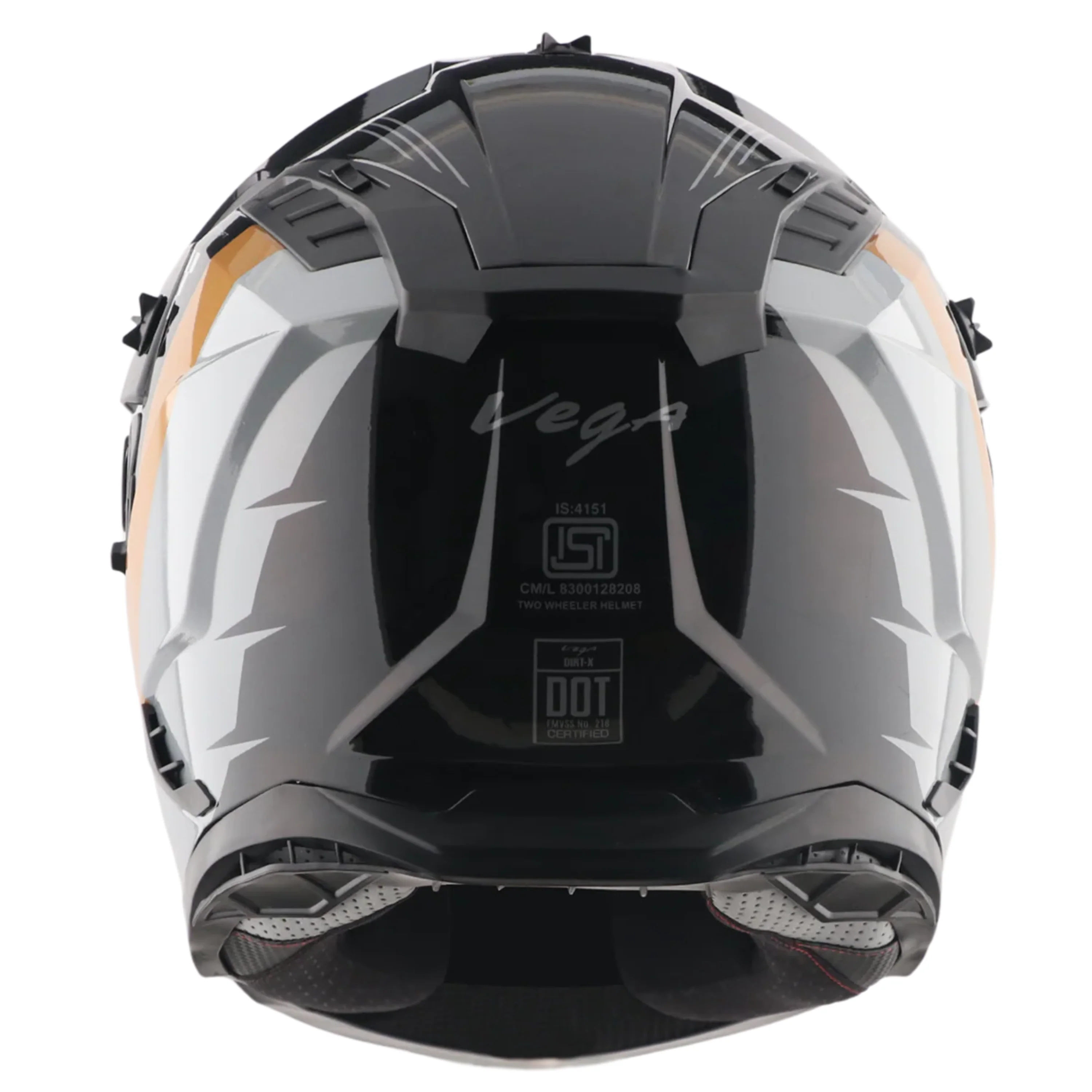 VEGA DIRT-X AIRCRAFT BLACK/GOLD (L) VEGA DIRT-X AIRCRAFT BLACK/GOLD (L)